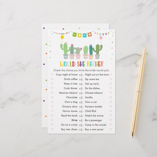 Fiesta Cactus succulent würde sie eher spielen (Vorderseite/Rückseite Beispiel)