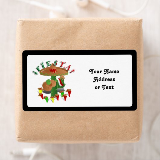 Fiesta Cactus w/Sombrero & Guitar (Insitu)