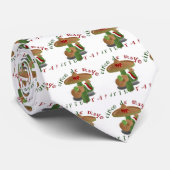 Fiesta Cactus w/Sombrero & Guitar Krawatte (Gerollt)