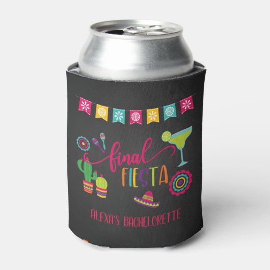 Fiesta Can Cooler - BLK Dosenkühler (Kanne Vorderseite)