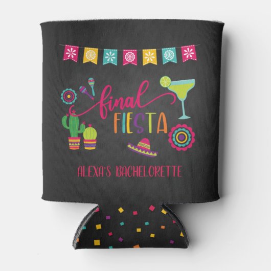 Fiesta Can Cooler - BLK Dosenkühler (Vorderseite)