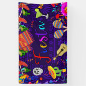 Fiesta Celebration Geburtstagsparty Cinco De Mayo Banner (Vertikal)