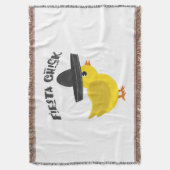 Fiesta Chick Decke (Vorderseite Vertikal)