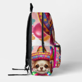 Fiesta Chihuahua Bedruckter Rucksack (Links)