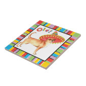 Fiesta Chihuahua Fliese (Seite)