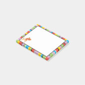 Fiesta-Chihuahua Post-it Klebezettel (angewinkelt)