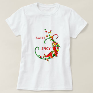 Fiesta Chili Paprikaschoten Ladys Sweet Spicy T - T-Shirt