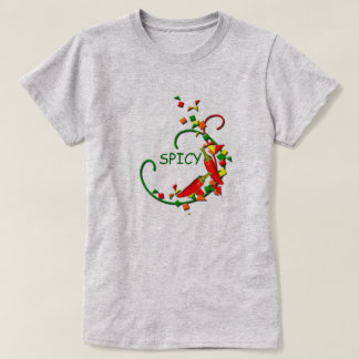 Fiesta Chili Paprikaschoten Party Ladys Spicy T - T-Shirt