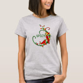 Fiesta Chili Paprikaschoten Party Ladys Spicy T - T-Shirt (Vorderseite)