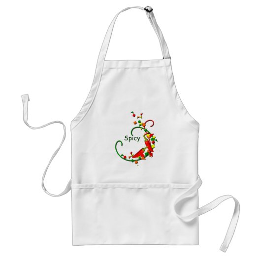 Fiesta Chili Paprikaschoten Schürze (Vorne)