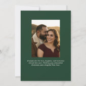 Fiesta Christmas Papel Picado Photo Greeting Card Einladung (Rückseite)