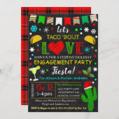 Fiesta Christmas Party Einladung (Vorne/Hinten)