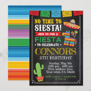 Fiesta, Cinco de mayo Birthday Einladung