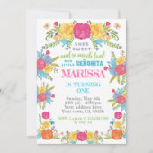 Fiesta, Cinco de mayo Birthday Einladung (Vorderseite)