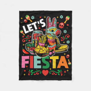 Fiesta Cinco De Mayo Camisa Mexicana Hombre Fleecedecke