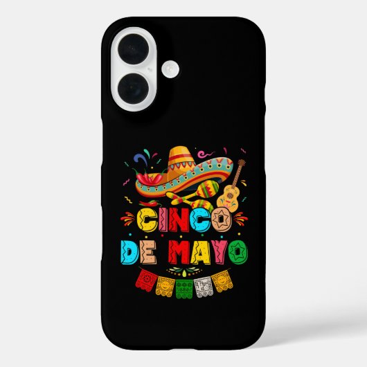 Fiesta Cinco de Mayo Case-Mate iPhone Hülle (Rückseite)