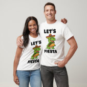 Fiesta Cinco De Mayo Dinosaur Taco T-Rex T-Shirt (Unisex)