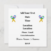 Fiesta - Cinco de Mayo Einladung (Rückseite)