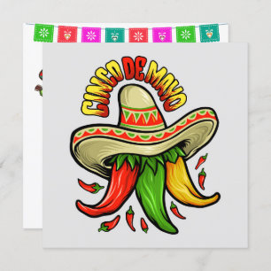 Fiesta - Cinco de Mayo Einladung