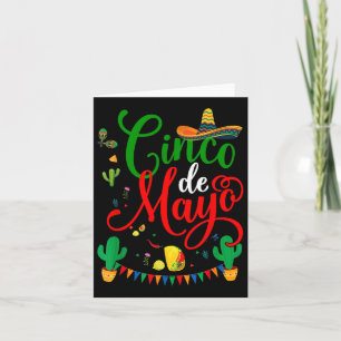 Fiesta Cinco De Mayo Funny Mexican Party 5 De Mayo Karte