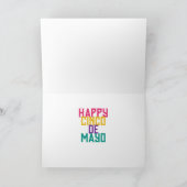 Fiesta Cinco De Mayo Guinea Pig Greeting Card Karte (Innenseite)