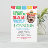 Fiesta, Cinco de mayo Invite mit Foto Einladung (Stehend Vorderseite)