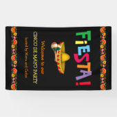 Fiesta! Cinco de Mayo Party (anpassbar) Banner (Horizontal)