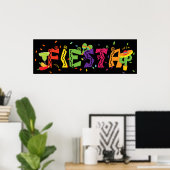Fiesta Cinco De Mayo Party Banner Poster (Heimbüro)