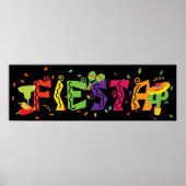 Fiesta Cinco De Mayo Party Banner Poster (Vorne)