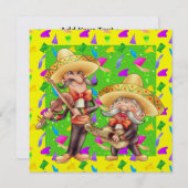 Fiesta - Cinco de Mayo - SRF Einladung (Vorne/Hinten)