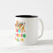 Fiesta Cinco de Mayo Zweifarbige Tasse (VorderseiteRechts)