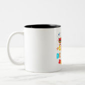 Fiesta Cinco de Mayo Zweifarbige Tasse (Links)