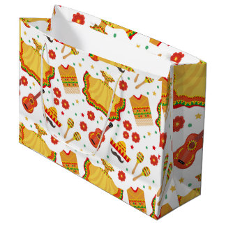 Fiesta Cinco Des Mayo in Mexiko-Feiertag Große Geschenktüte