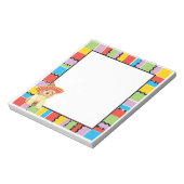 Fiesta Cocker Spaniel Notizblock (Rotiert)