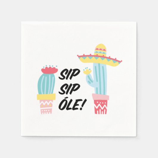 Fiesta Cocktail Napkins Serviette (Vorderseite)