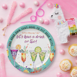 FIESTA Cocktails kundenspezifisch Pappteller