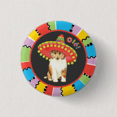 Fiesta Collie Button (Vorderseite)