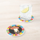Fiesta Collie Drink Untersetzer (Seite)