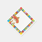 Fiesta Collie Paper Napkins Serviette (Ecke)