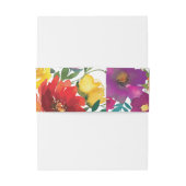 Fiesta Colorful Probe Einladungsbanderole (Rückseitenbeispiel)