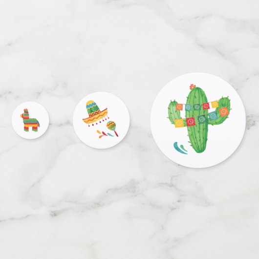 Fiesta Confetti Konfetti (Vorderseiten)