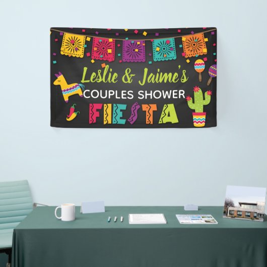Fiesta Couples Duschbanner Banner (Messeveranstaltung)