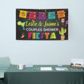 Fiesta Couples Duschbanner mit Margarita Banner (Messeveranstaltung)