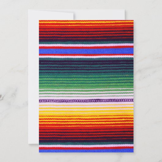 Fiesta Couples Dusche Einladung Mexikanisch (Rückseite)