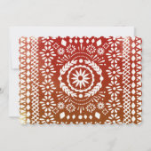 Fiesta Couples Dusche Einladung Taco Bout Liebe (Rückseite)