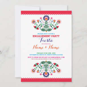 Fiesta Couples Dusche Verlobung Mexican Invite Einladung