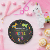 Fiesta Couples Duschpapierplatte Pappteller (Party)