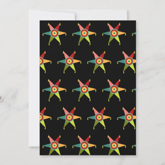 FIESTA COUPLES SHOWER Nacho Durchschnitt Paar FUN Einladung (Rückseite)