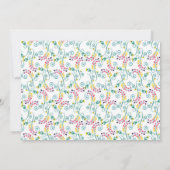 Fiesta, cumpleaños de Cinco de Mayo Einladung (Rückseite)