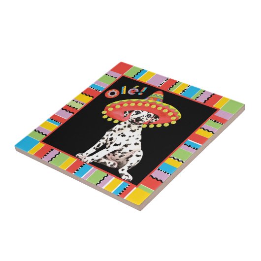 Fiesta Dalmatiner Fliese (Seite)
